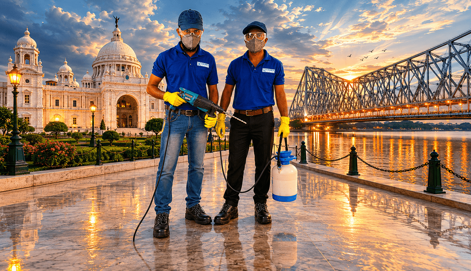 Best pest control services in Kolkata by Golden Pest Solutions.